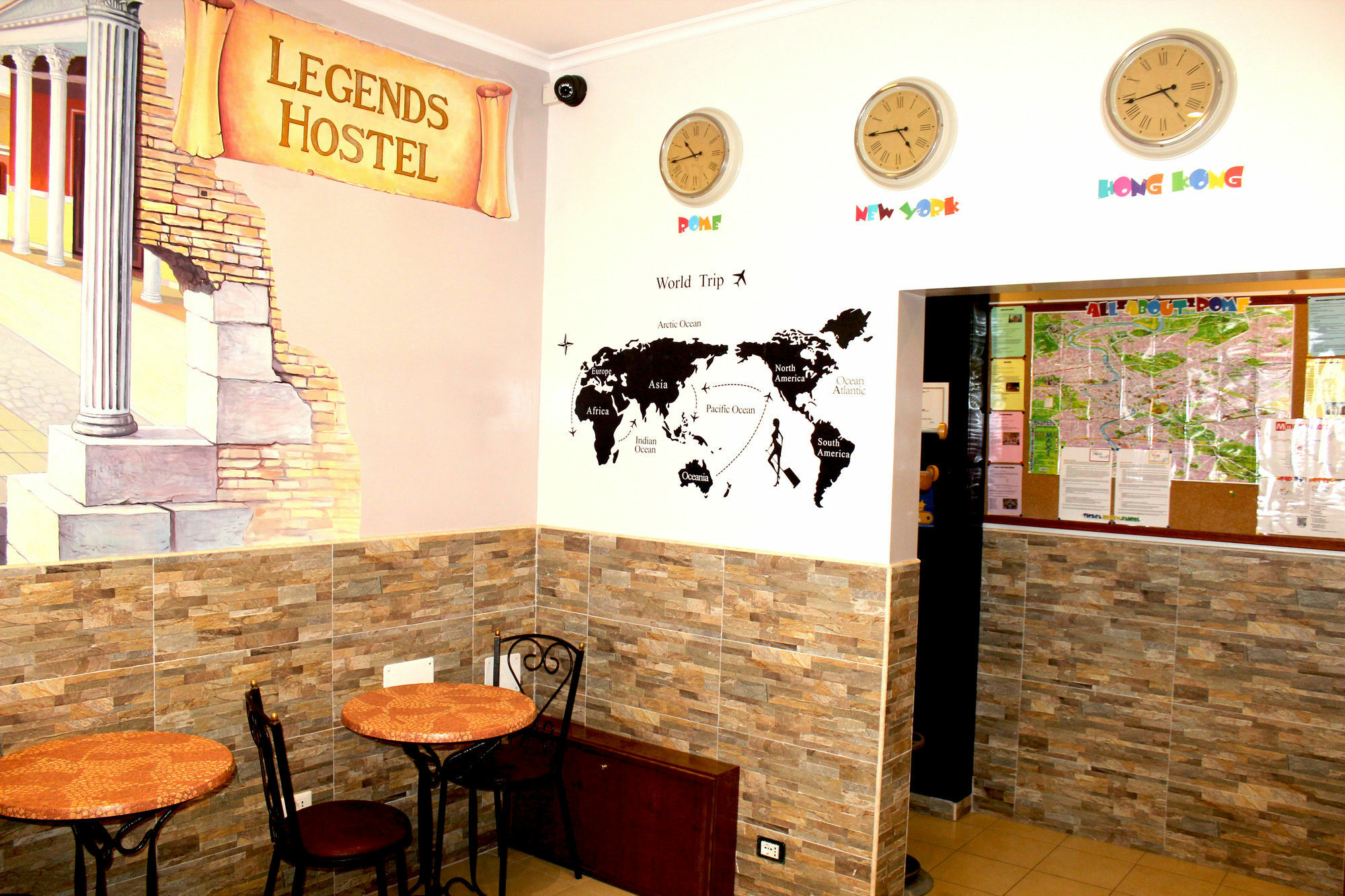 Legends Hostel Rome Buitenkant foto